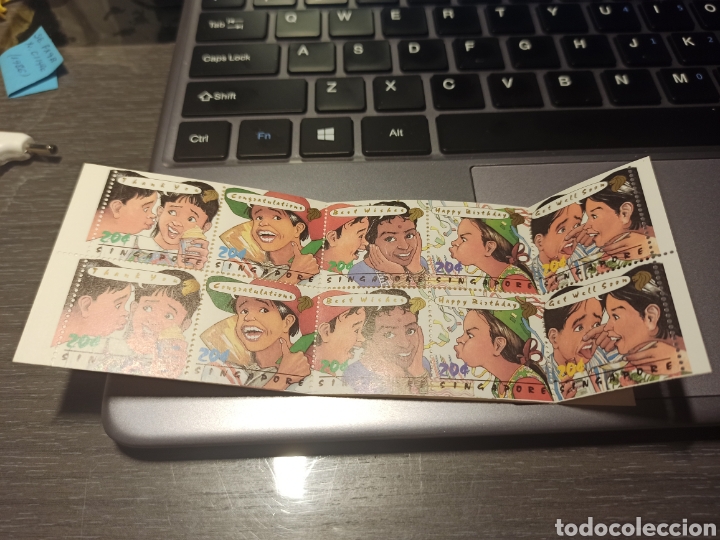 Sellos: SINGAPUR CARNET NUEVO LUJO MNH - Foto 2