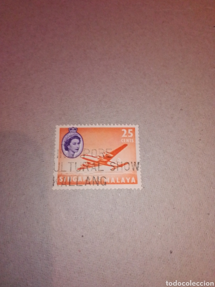 Sellos: Isabel II Singapur - Foto 1