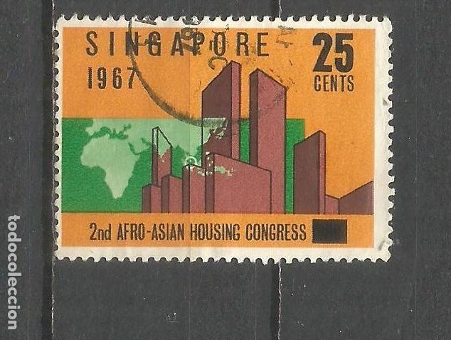 Sellos: SINGAPUR YVERT NUM. 77 USADO - Foto 1