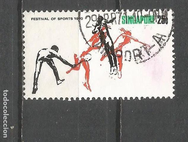 Sellos: SINGAPUR YVERT NUM. 117 USADO - Foto 1