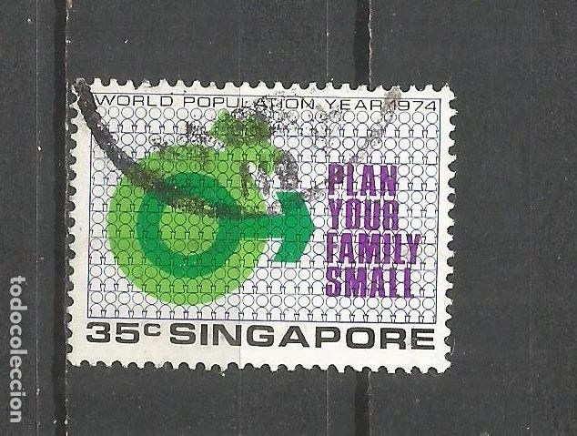 Sellos: SINGAPUR YVERT NUM. 215 USADO - Foto 1