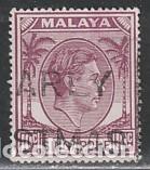 Sellos: SINGAPUR // YVERT 9 B // 1948-52 ... USADO - Foto 1