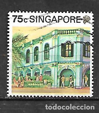 Sellos: 1990: Plaza Peranakar (usado) - Foto 1