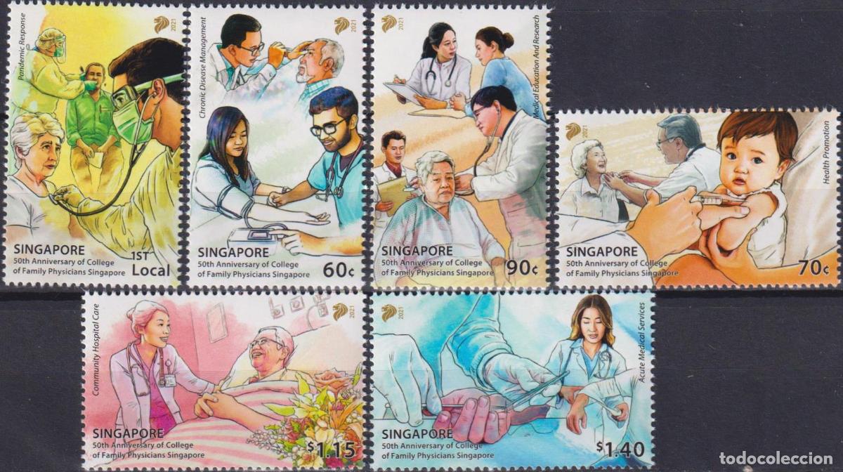 Sellos: Singapur 2021 Medicamento MNH - Foto 1