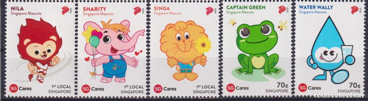 Sellos: Singapur 2020 juguetes MNH - Foto 1