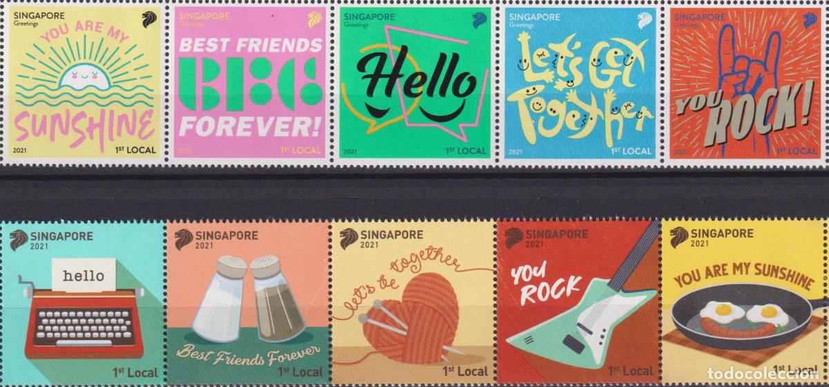 Sellos: Singapur 2021 Colecciones MNH - Foto 1