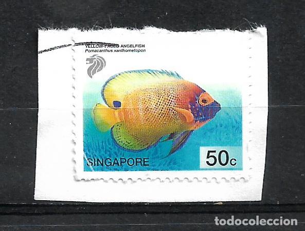 Sellos: singapur sello usado peces - 15/22 - Foto 1