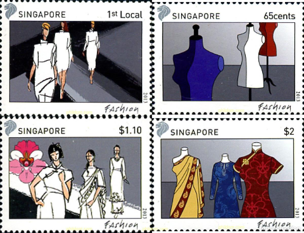 Sellos: 315271 MNH SINGAPUR 2013 MODA - Foto 1