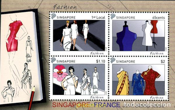 Sellos: 326873 MNH SINGAPUR 2013 MODA - Foto 1