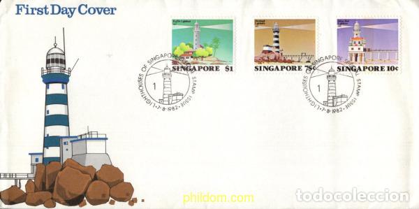 Sellos: 718981 MNH SINGAPUR 1982 FAROS - Foto 1