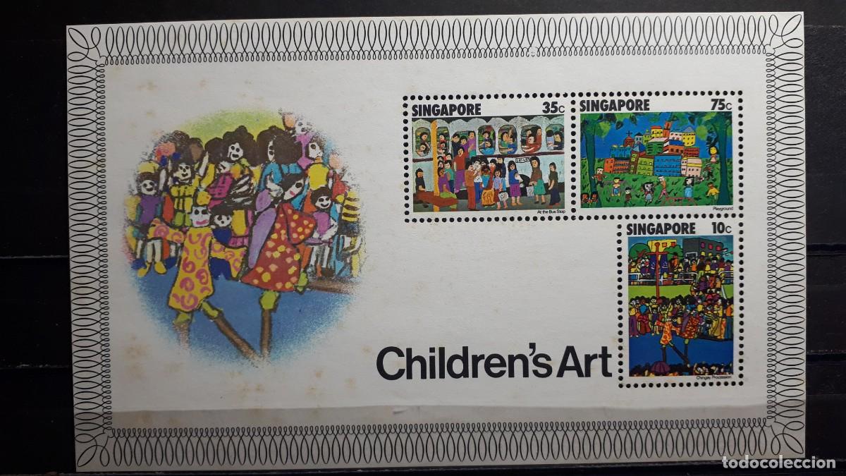 Sellos: SINGAPUR. A&Ntilde;O 1977. **. YVERT H.B. 9 - Foto 1