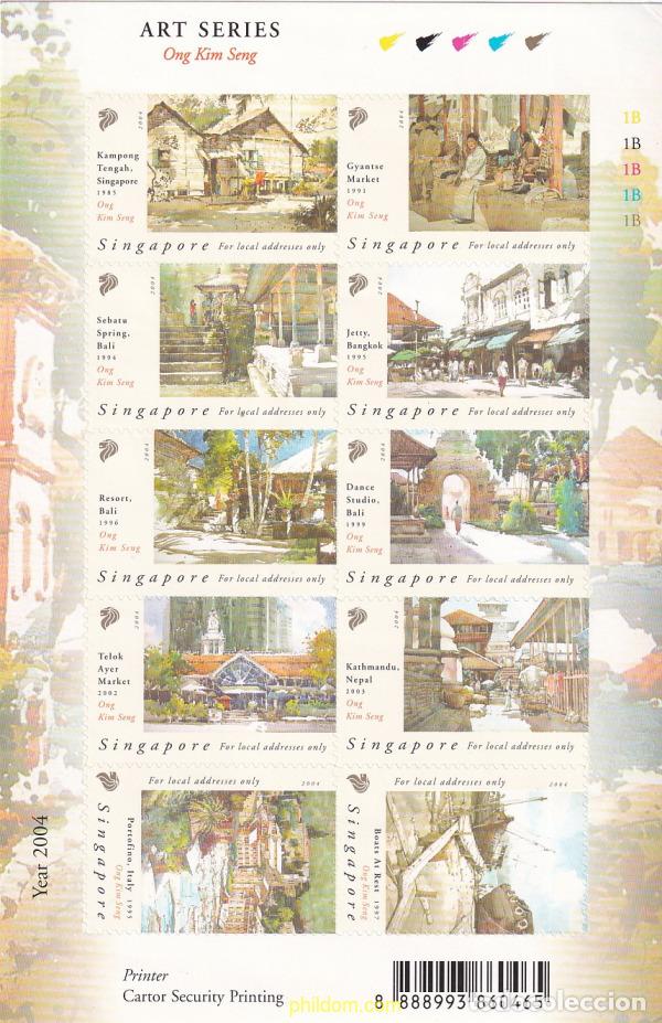 Sellos: 742337 MNH SINGAPUR 2004 PINTURA - Foto 1