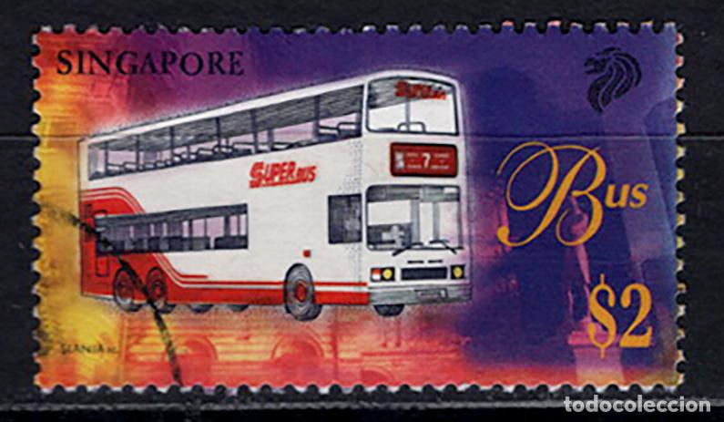 Sellos: SINGAPUR 1997 usado Yvert 813 - Foto 1