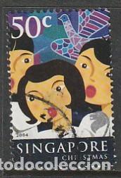 Sellos: SINGAPUR, SELLO USADO