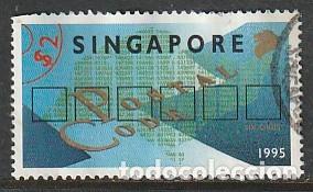 Sellos: SINGAPUR, SELLO USADO