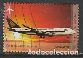 Sellos: SINGAPUR, SELLO USADO