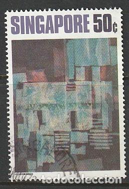 Sellos: SINGAPUR, SELLO USADO