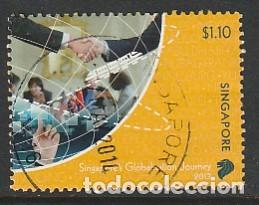 Sellos: SINGAPUR, SELLO USADO