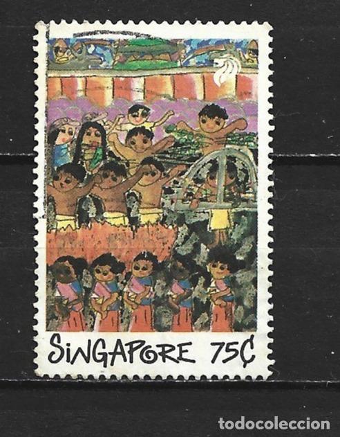 Sellos: SINGAPUR YVERT NUM. 564 USADO