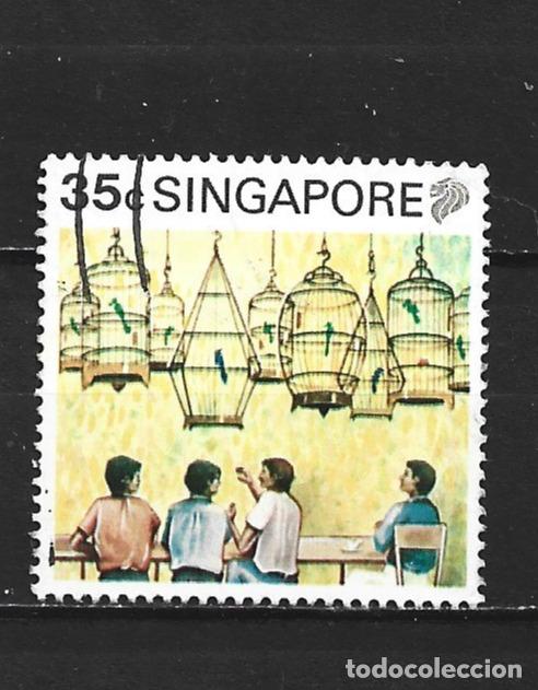 Sellos: SINGAPUR YVERT NUM. 582 USADO