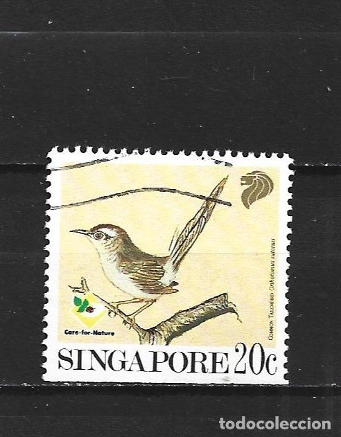 Sellos: SINGAPUR YVERT NUM. 615 a USADO