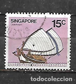 Sellos: 1980: Barcos - Golekkan (usado) fluoreciente