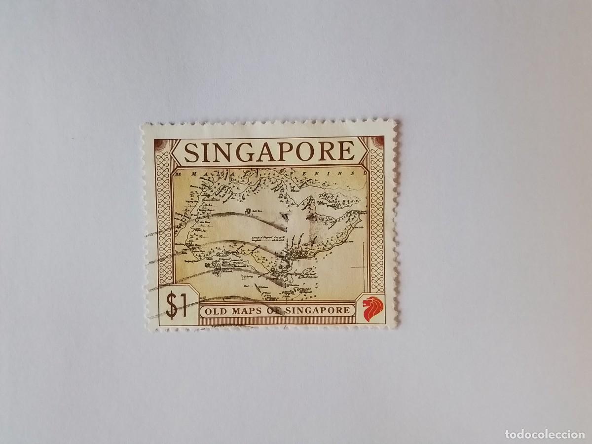 Sellos: A&Ntilde;O 1996 SINGAPUR SELLO USADO