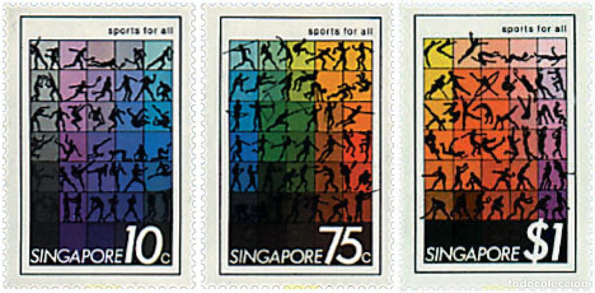 Sellos: 52319 MNH SINGAPUR 1981 DEPORTES PARA TODOS