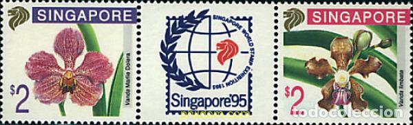 Sellos: 292089 MNH SINGAPUR 1995 SINGAPORE 95. EXPOSICION FILATELICA INTERNACIONAL
