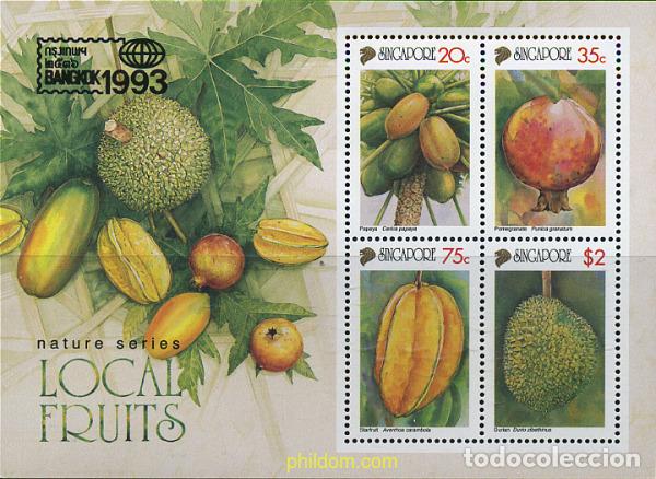 Sellos: 37566 MNH SINGAPUR 1993 BANGKOK 93. EXPOSICION FILATELICA INTERNACIONAL