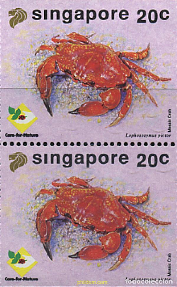 Francobolli: 362424 MNH SINGAPUR 1992 PROTECCION DE LA NATURALEZA
