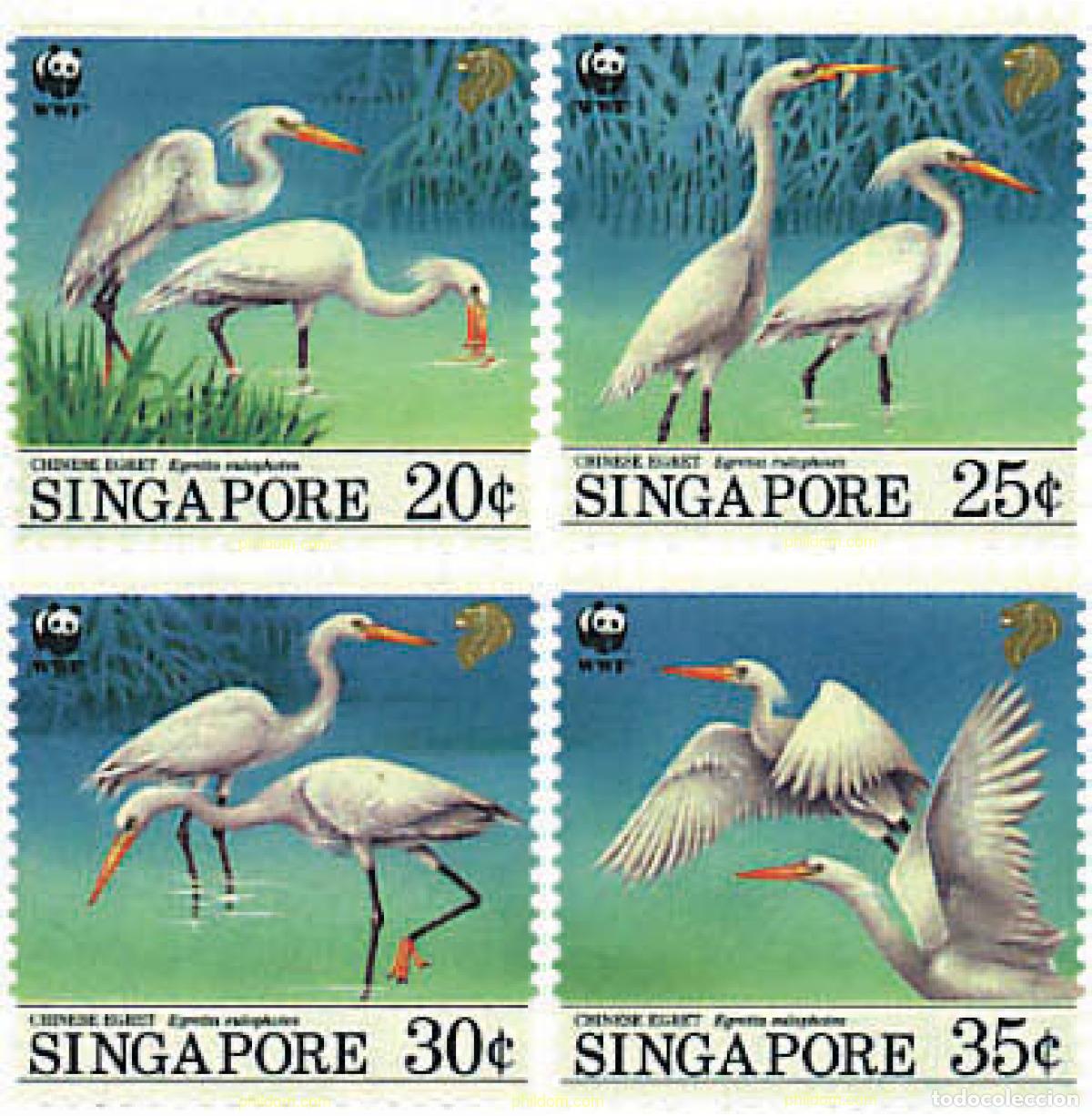 Sellos: 74419 MNH SINGAPUR 1993 GARCETA CHINA