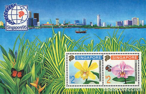 Francobolli: 96614 MNH SINGAPUR 1992 SINGAPORE 95. EXPOSICION FILATELICA INTERNACIONAL