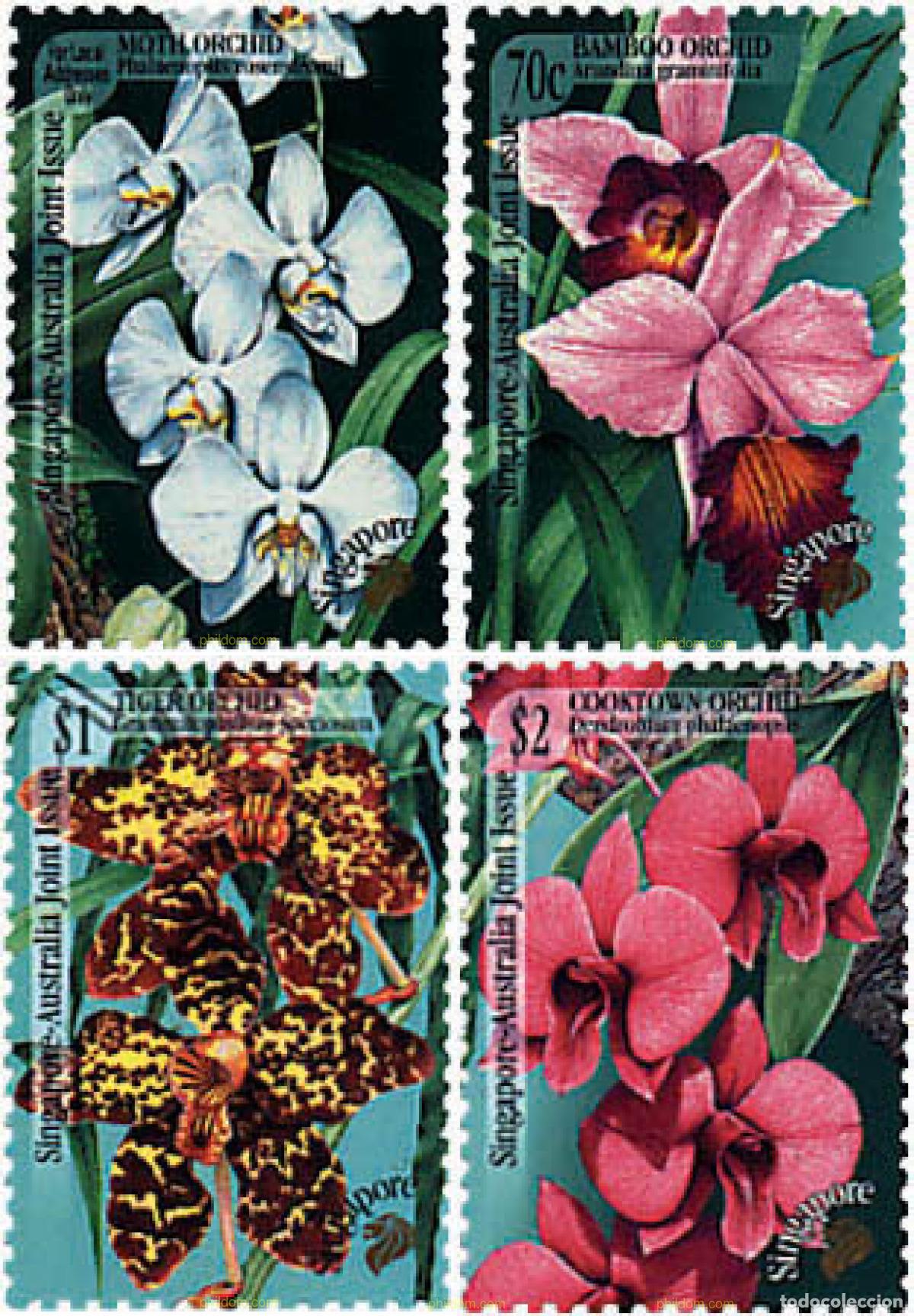 Stamps: 99432 MNH SINGAPUR 1998 ORQUIDEAS