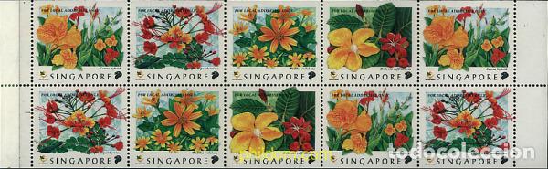 Sellos: 5058 MNH SINGAPUR 1998 FLORES