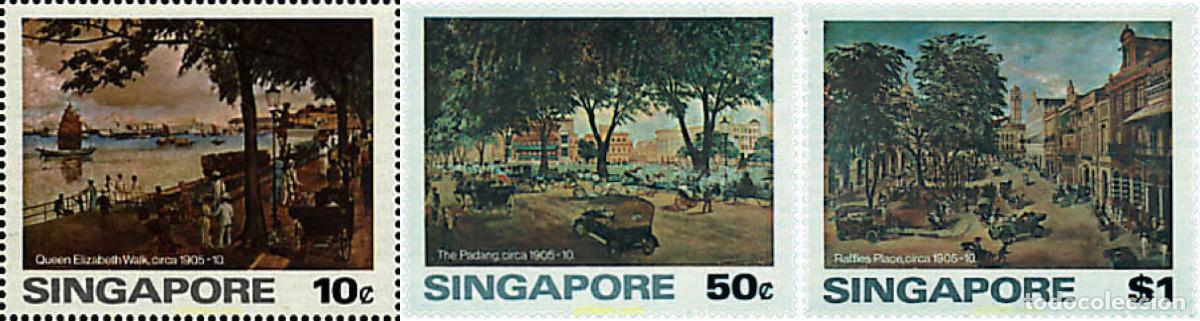 Briefmarken: 43525 MNH SINGAPUR 1976 PINTURAS DE A.L. WATSON