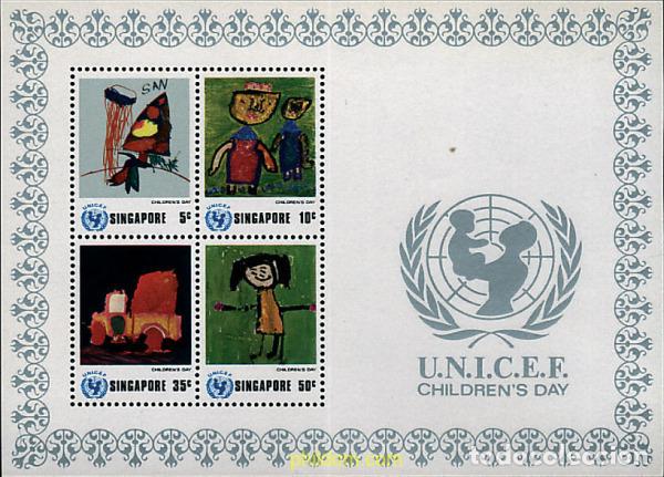 Francobolli: 63245 MNH SINGAPUR 1974 UNICEF. DIA DE LA INFANCIA