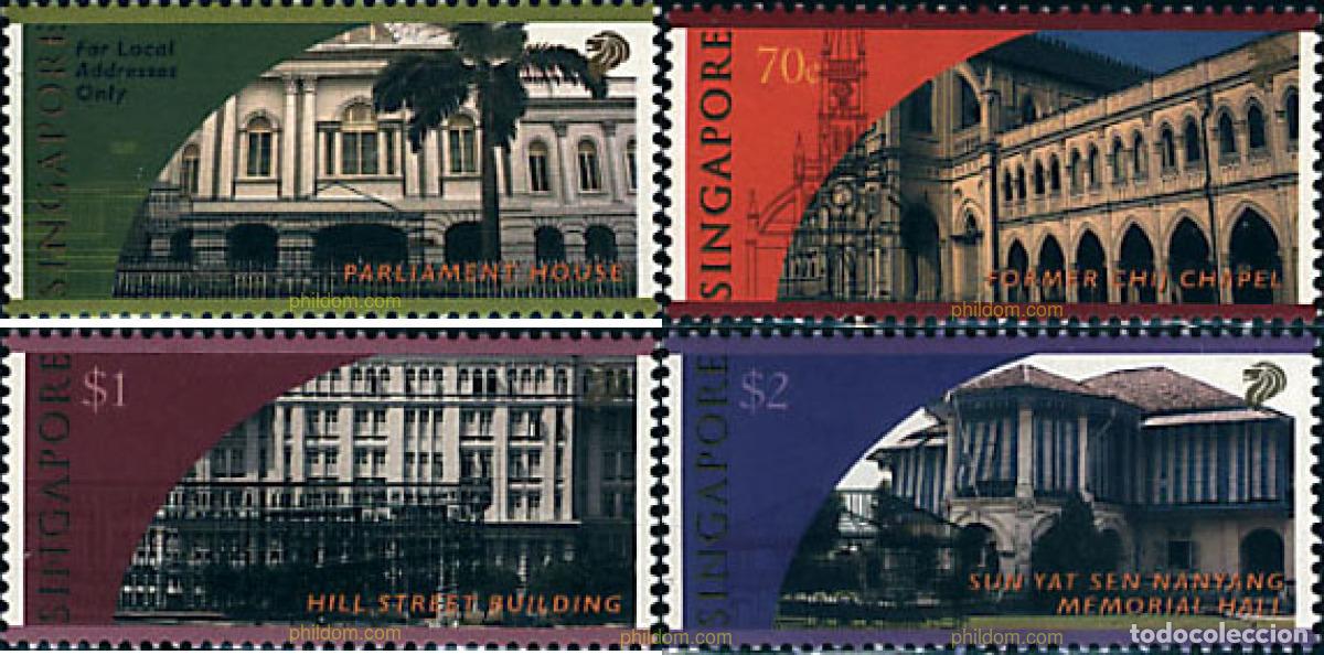 Francobolli: 64757 MNH SINGAPUR 1998 ITALIA 98. EXPOSICION FILATELICA INTERNACIONAL