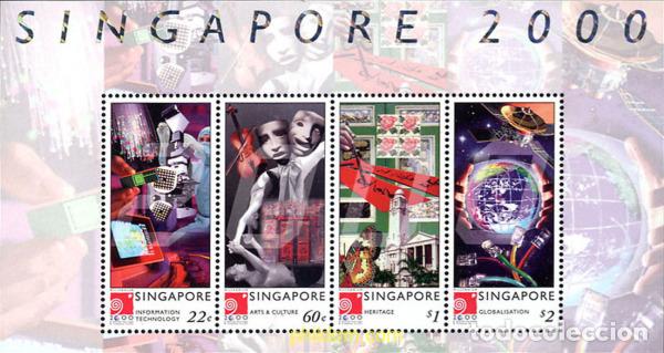 Sellos: 93567 MNH SINGAPUR 2000 MILENIO