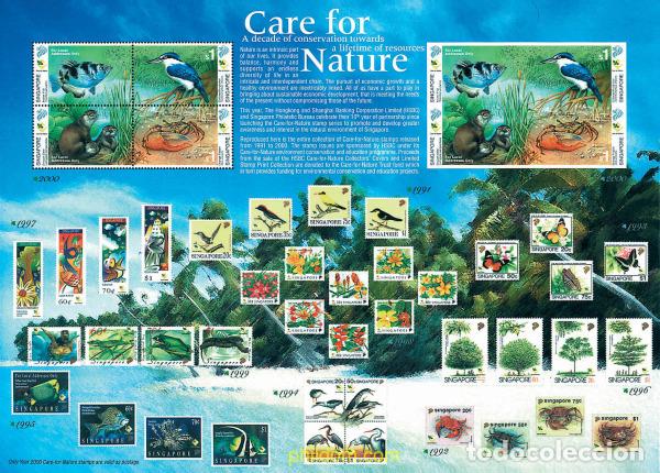 Francobolli: 362440 MNH SINGAPUR 2000 PROTECCION DE LA NATURALEZA