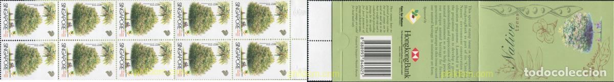 Sellos: 2219 MNH SINGAPUR 1996 ARBOLES