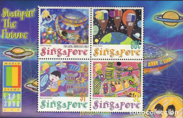 Sellos: 74532 MNH SINGAPUR 2000 DIBUJOS INFANTILES