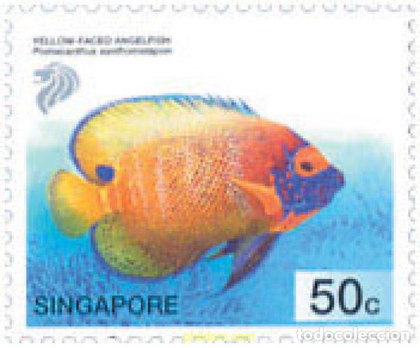Sellos: 362443 MNH SINGAPUR 2001 PECES TROPICALES