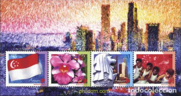 Sellos: 132063 MNH SINGAPUR 2003 LA BANDERA NACIONAL