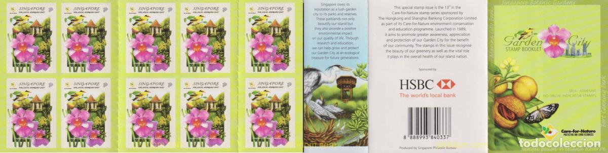 Sellos: 136780 MNH SINGAPUR 2003 JARDINES DE SINGAPUR