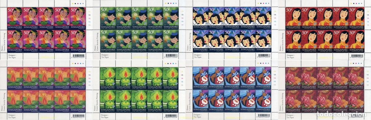 Sellos: 146198 MNH SINGAPUR 2004 FIESTAS
