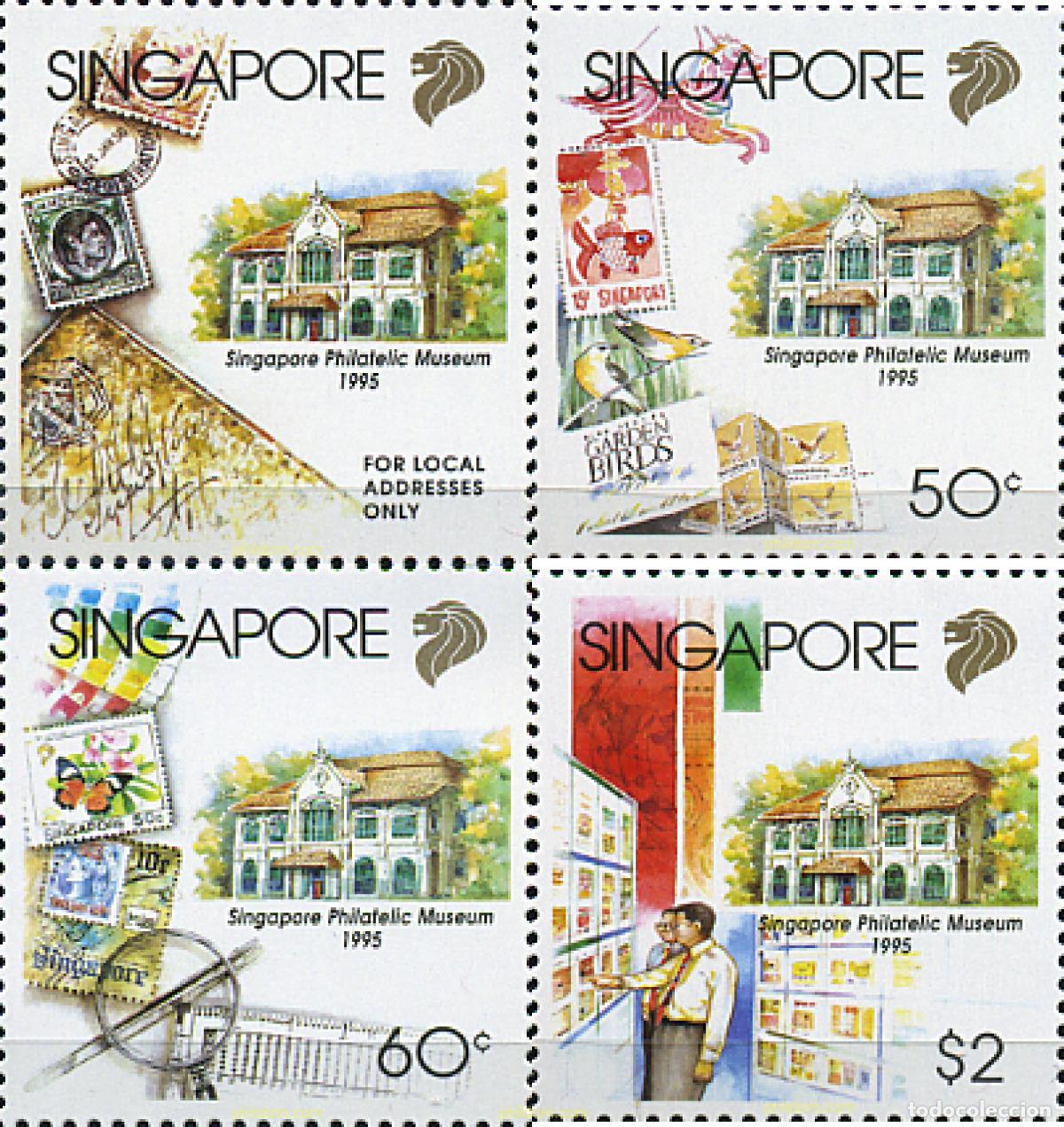 Sellos: 329462 MNH SINGAPUR 1995 MUSEO FILATELICO
