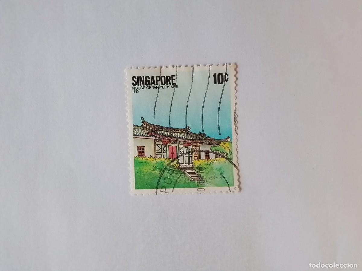 Sellos: A&Ntilde;O 1984 SINGAPUR SELLO USADO