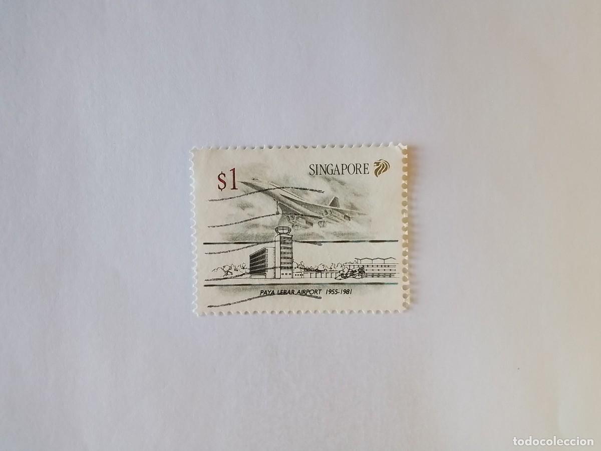 Sellos: A&Ntilde;O 1981 SINGAPUR SELLO USADO