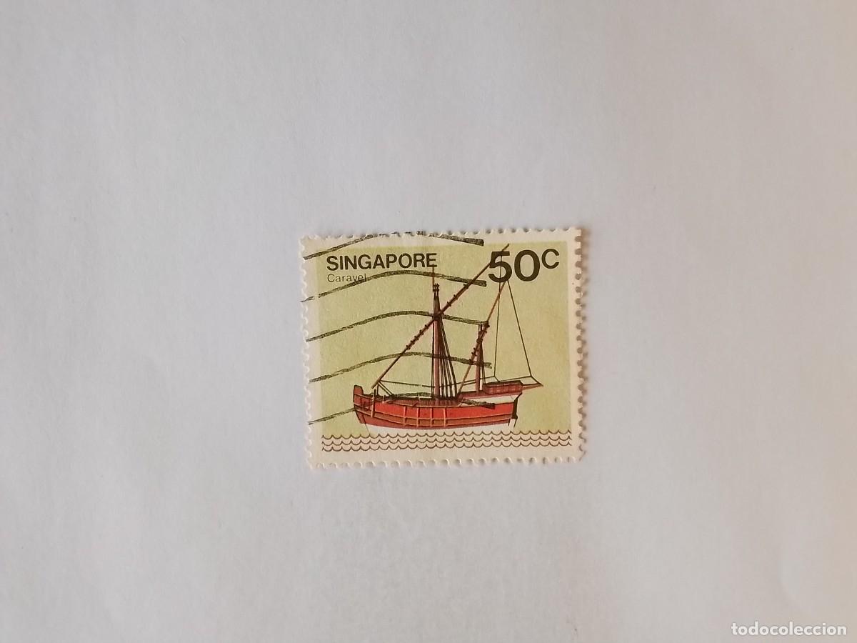 Sellos: A&Ntilde;O 1980 SINGAPUR SELLO USADO